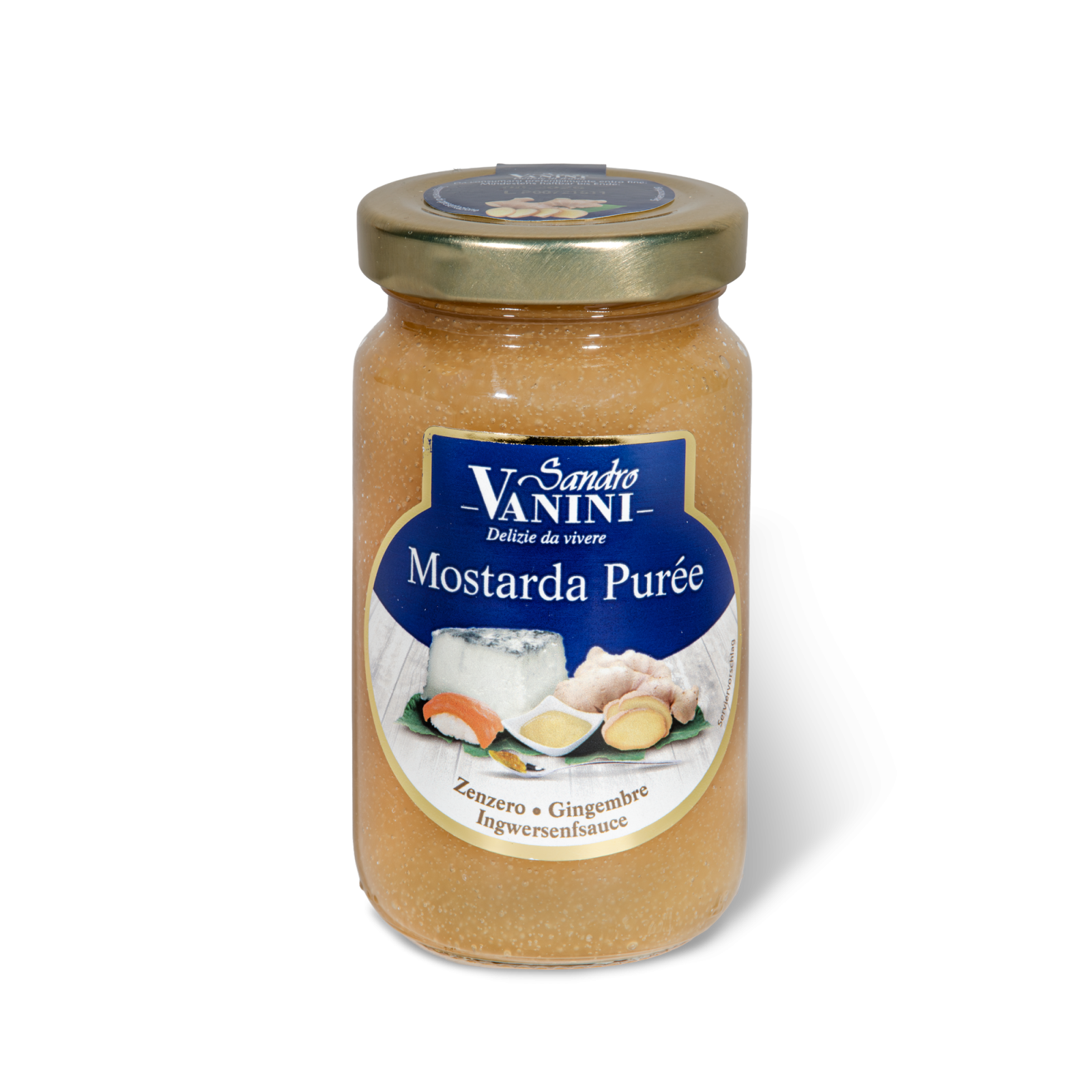 Mostarda pur&eacute;e di zenzero