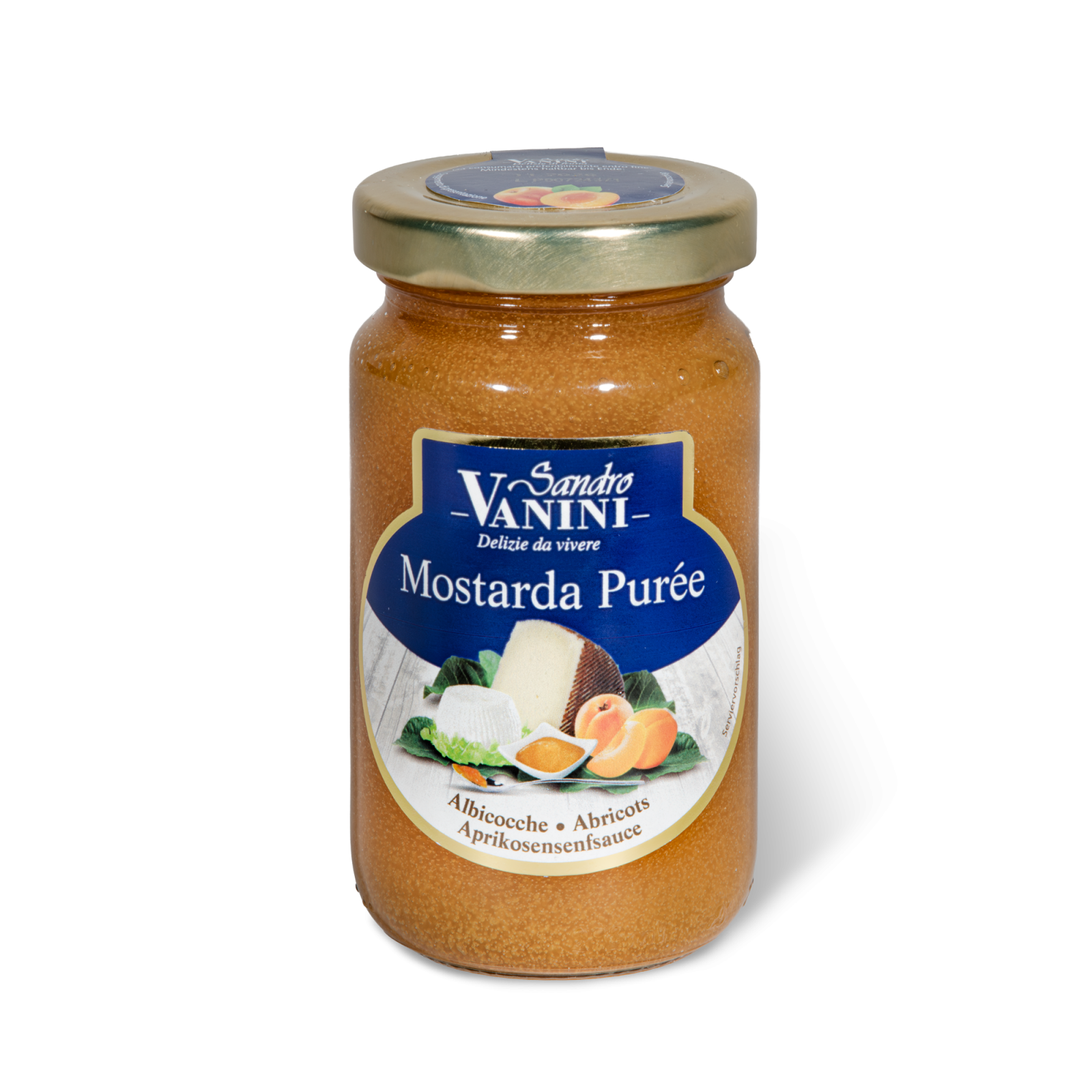 Mostarda pur&eacute;e di albicocche