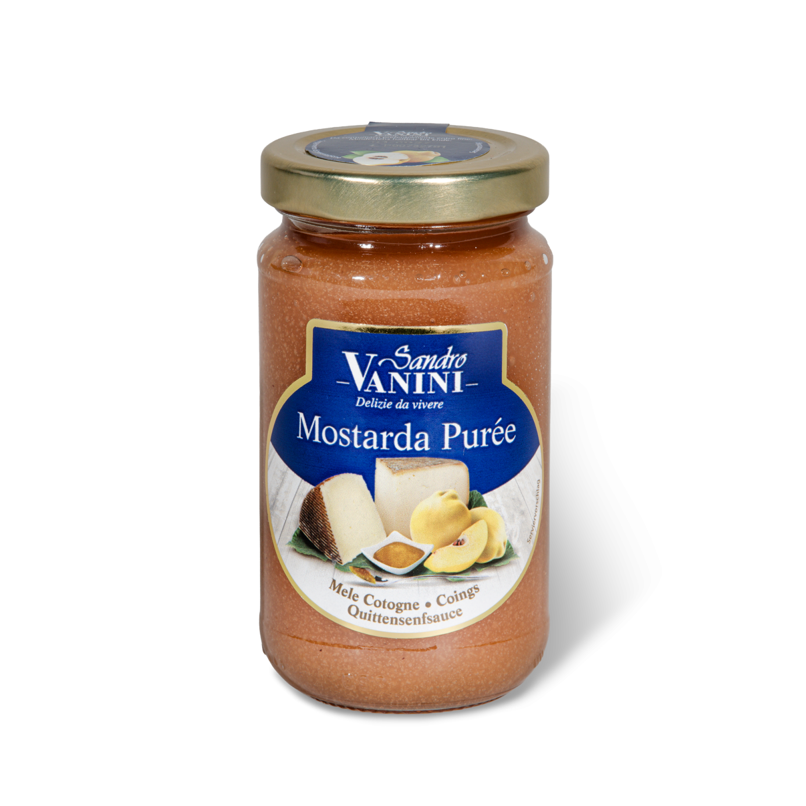 Mostarda pur&eacute;e di mele cotogne